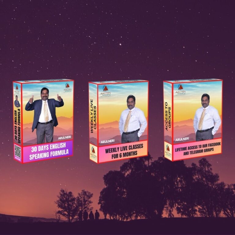 30 DAYS ENGLISH SPEAKING FORMULA (TAMIL)